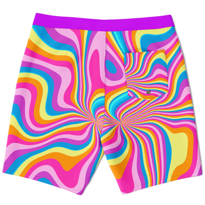 RipTide Customizable Board Shorts - Psychadelic - theshithtcompany