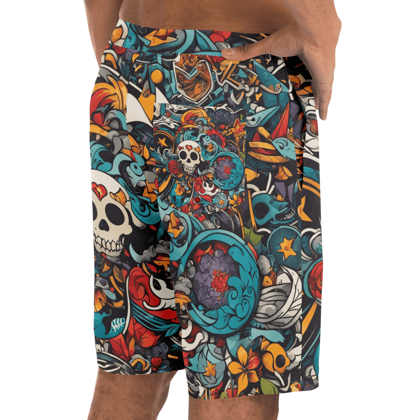 ShitHot Men's Tattoo Customizable Board Shorts - theshithotcompany