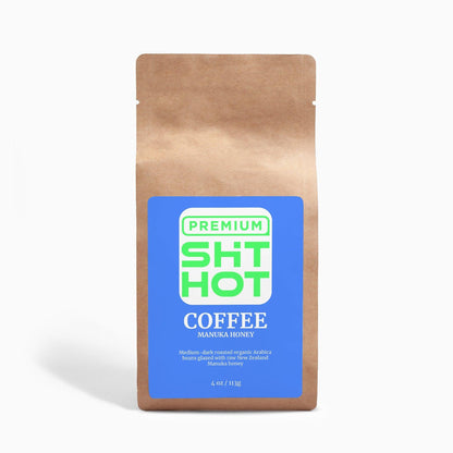 Premium ShitHot Organic Manuka Honey Coffee 113g/0.25lb. - theshithotcompany