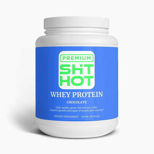 Premium ShitHot Whey Protein (Chocolate Flavour) 1kg/2.2lb. - theshithotcompany