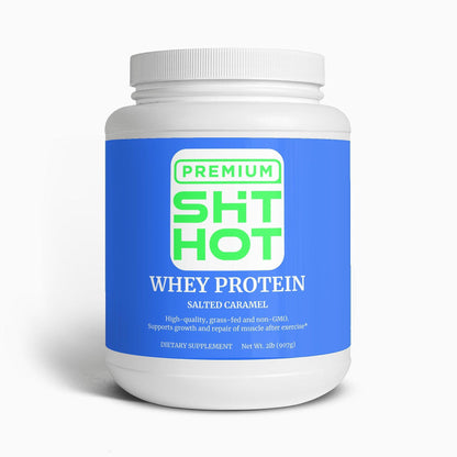 Premium ShitHot Whey Protein (Salted Caramel Flavour) 1kg/2.2lb. - theshithotcompany