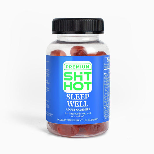 Premium ShitHot (Adult) Sleep Well Gummies (60 Gummies) - theshithotcompany