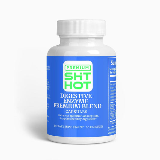 Premium ShitHot Digestive Enzyme Premium Blend (60 Caps) - theshithotcompany