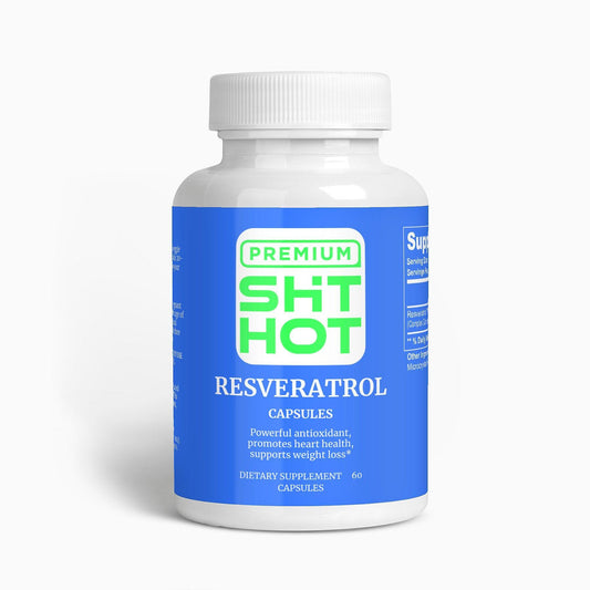 Premium ShitHot Resveratrol 50% 600mg (60 Caps) - theshithotcompany
