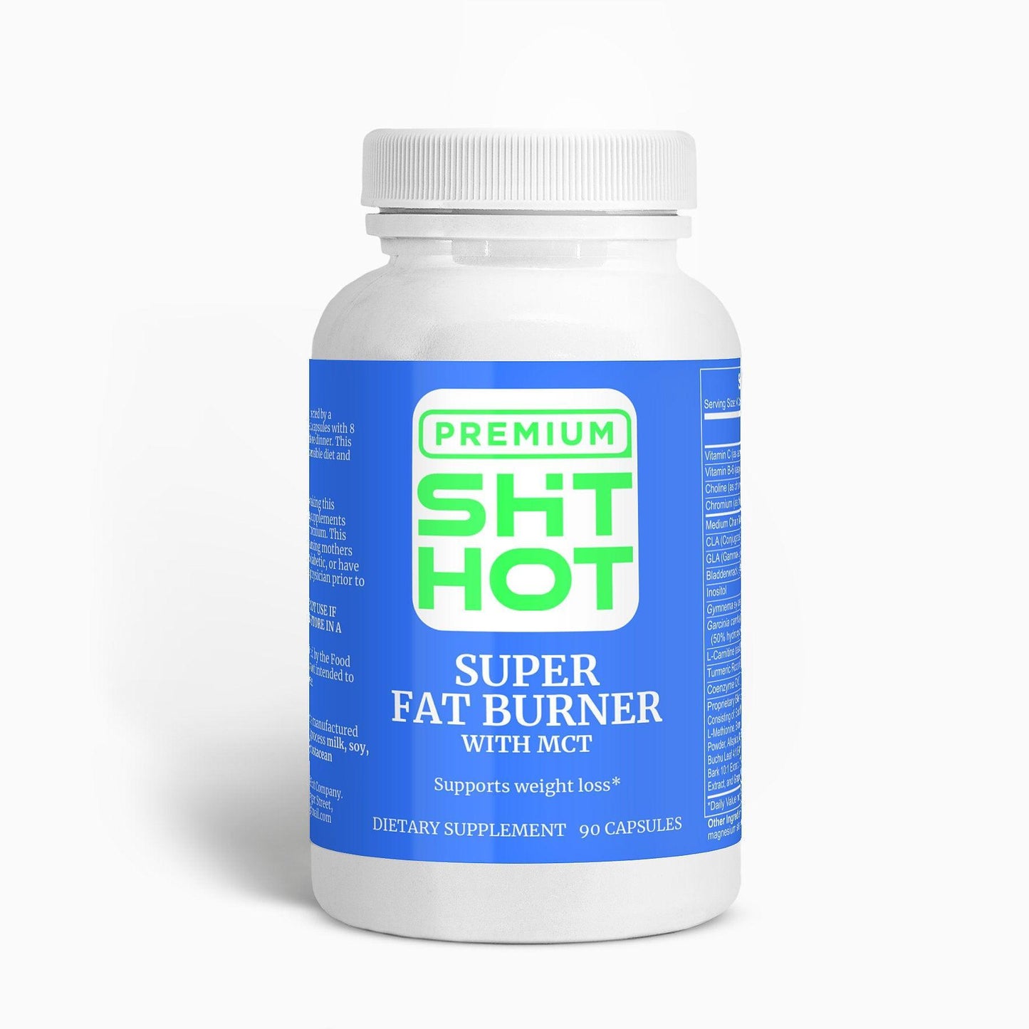 Premium ShitHot Super Fat Burner With MCT (90 Caps) - theshithotcompany